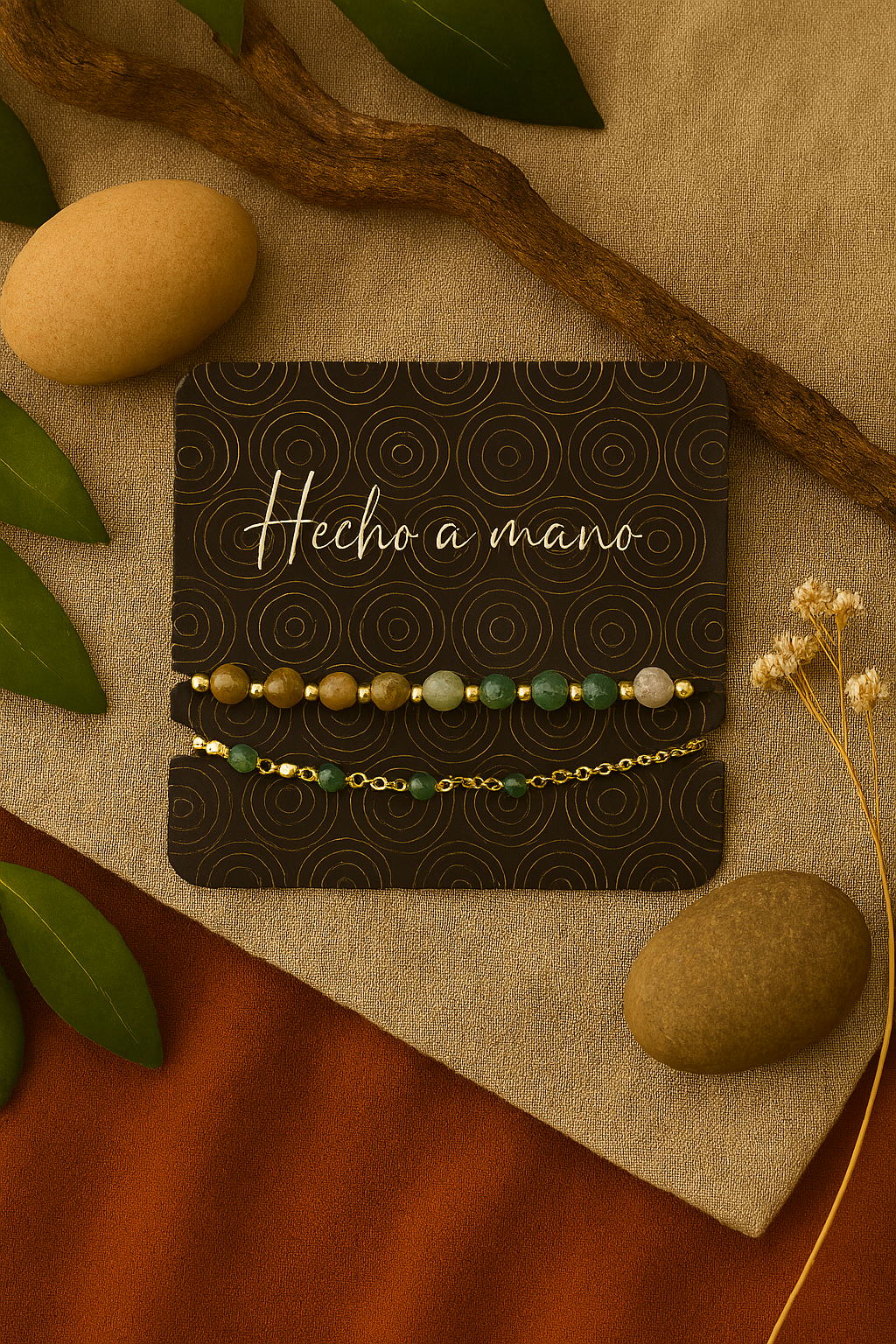 Pulsera de Ágata Natural