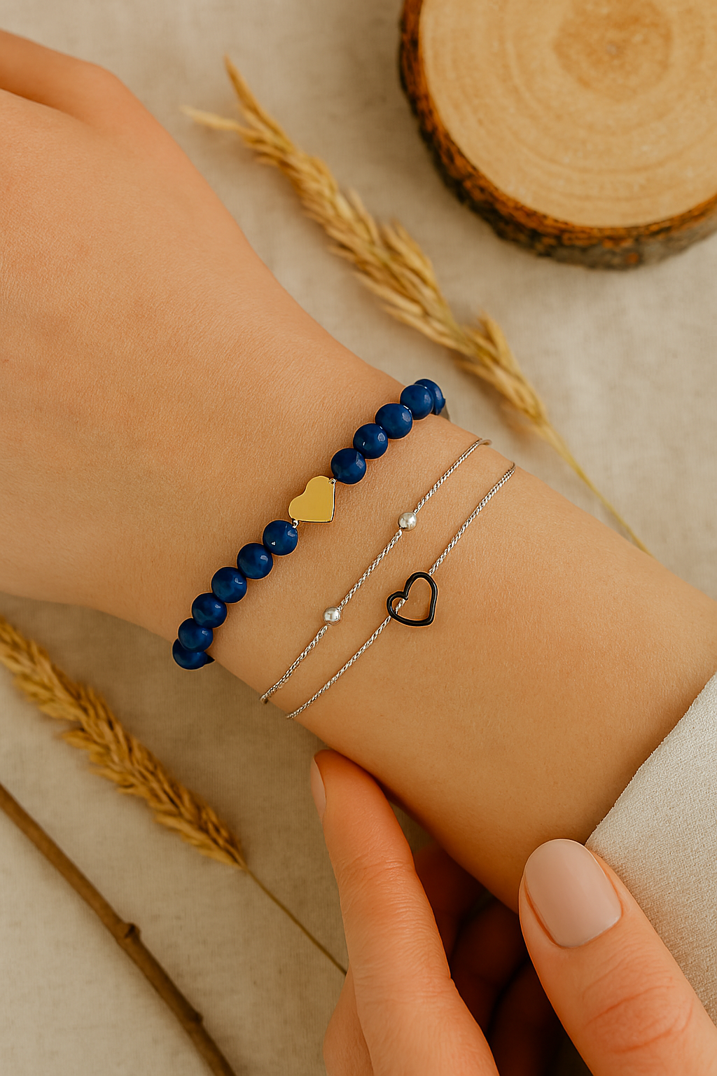 Pulsera de Lapislázuli – Conexión y Sabiduría Interior