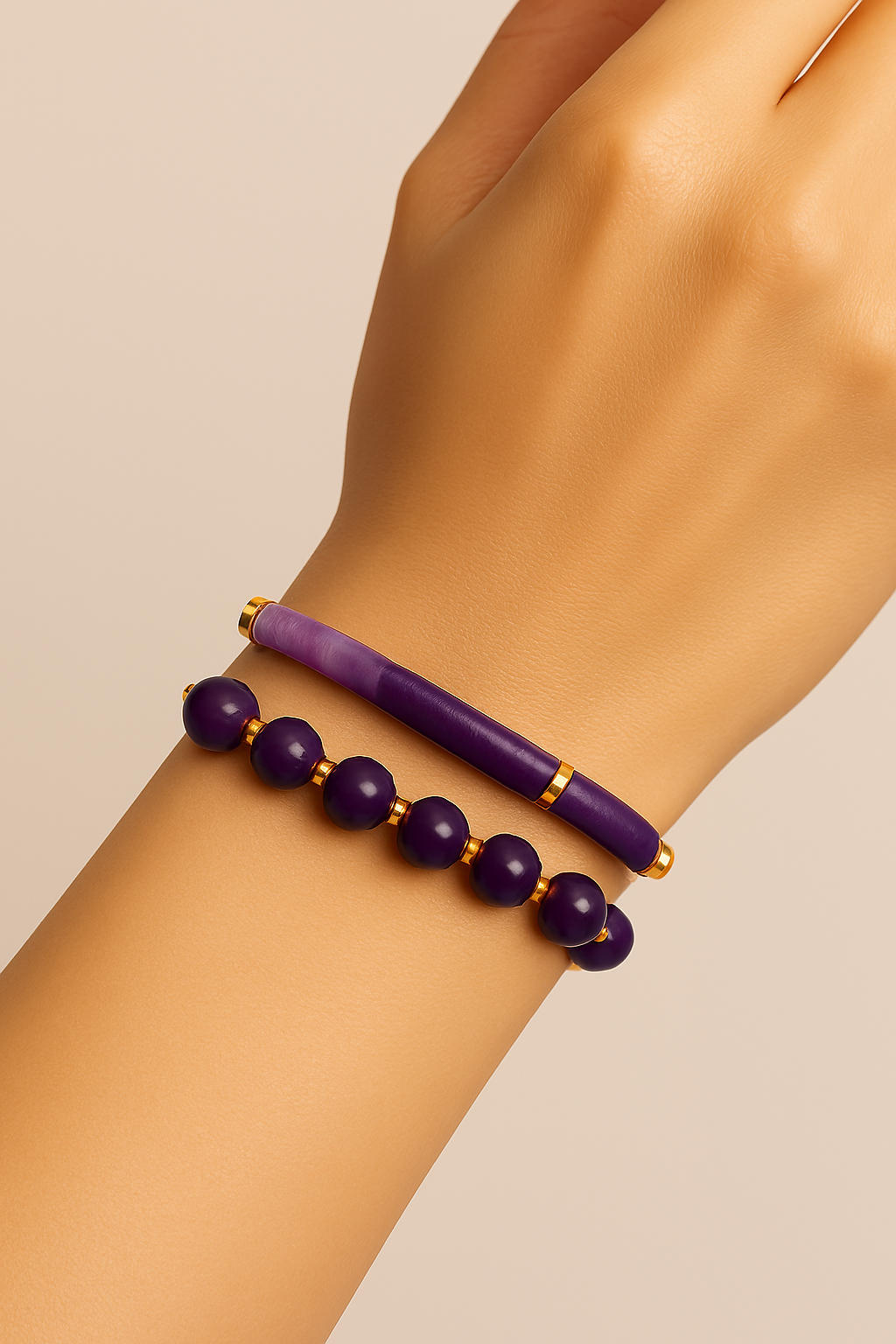 Pulsera de Amatista – Energía y Serenidad