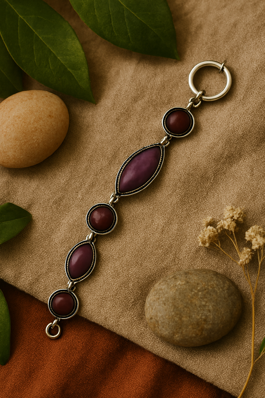 Pulsera de Amatista – Elegancia y Protección