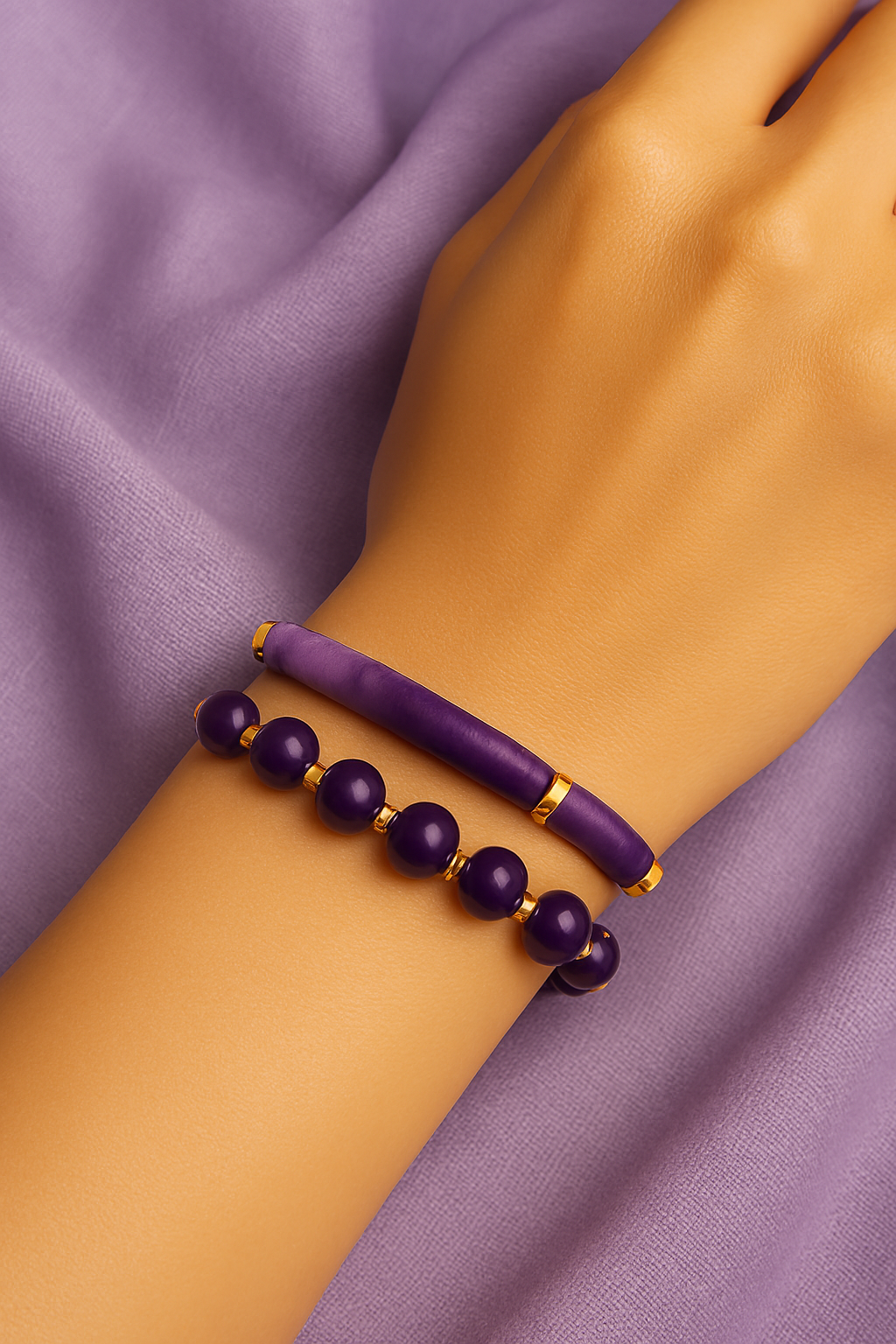 Pulsera de Amatista – Energía y Serenidad