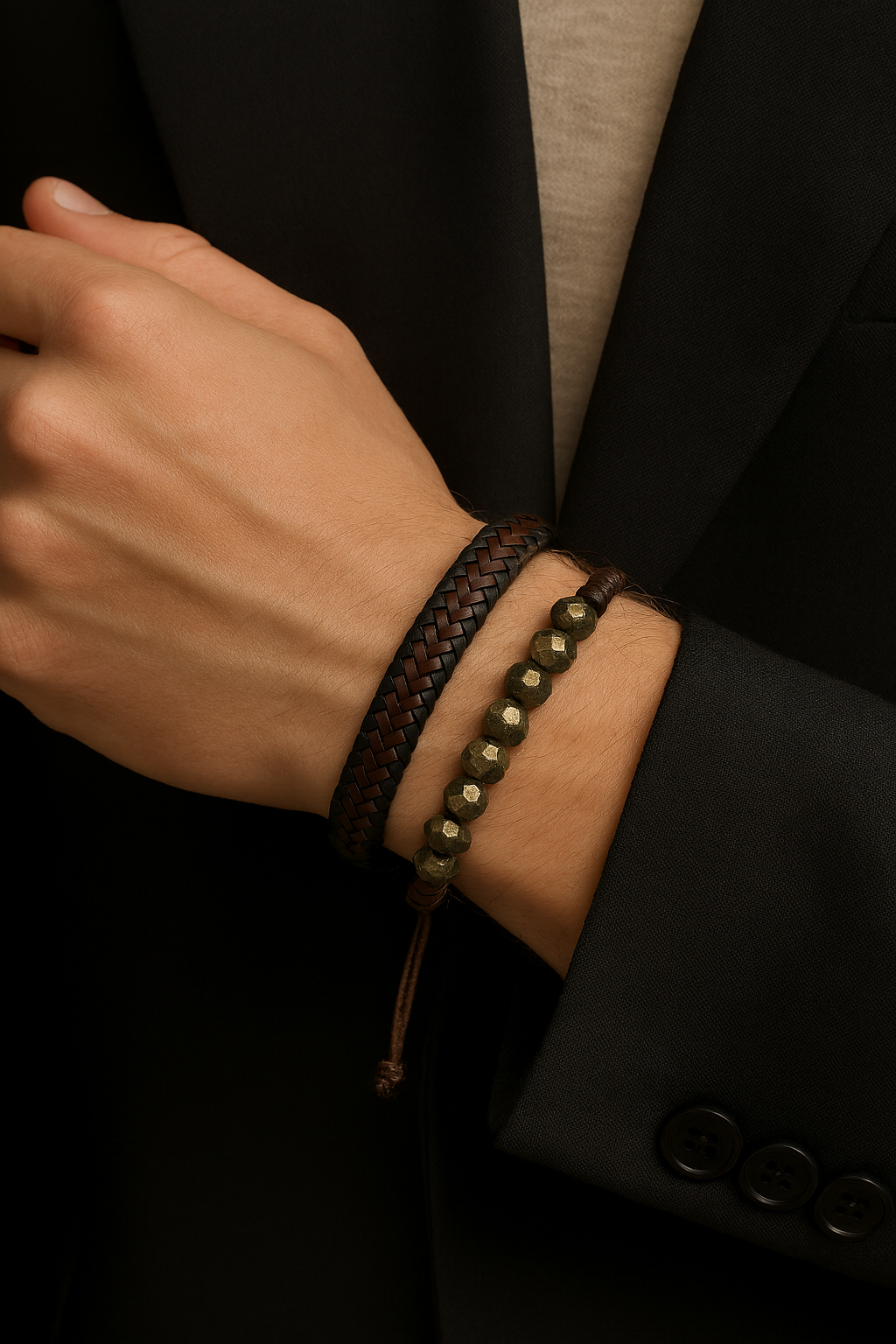 Pulsera de Pirita – Prosperidad y Energía