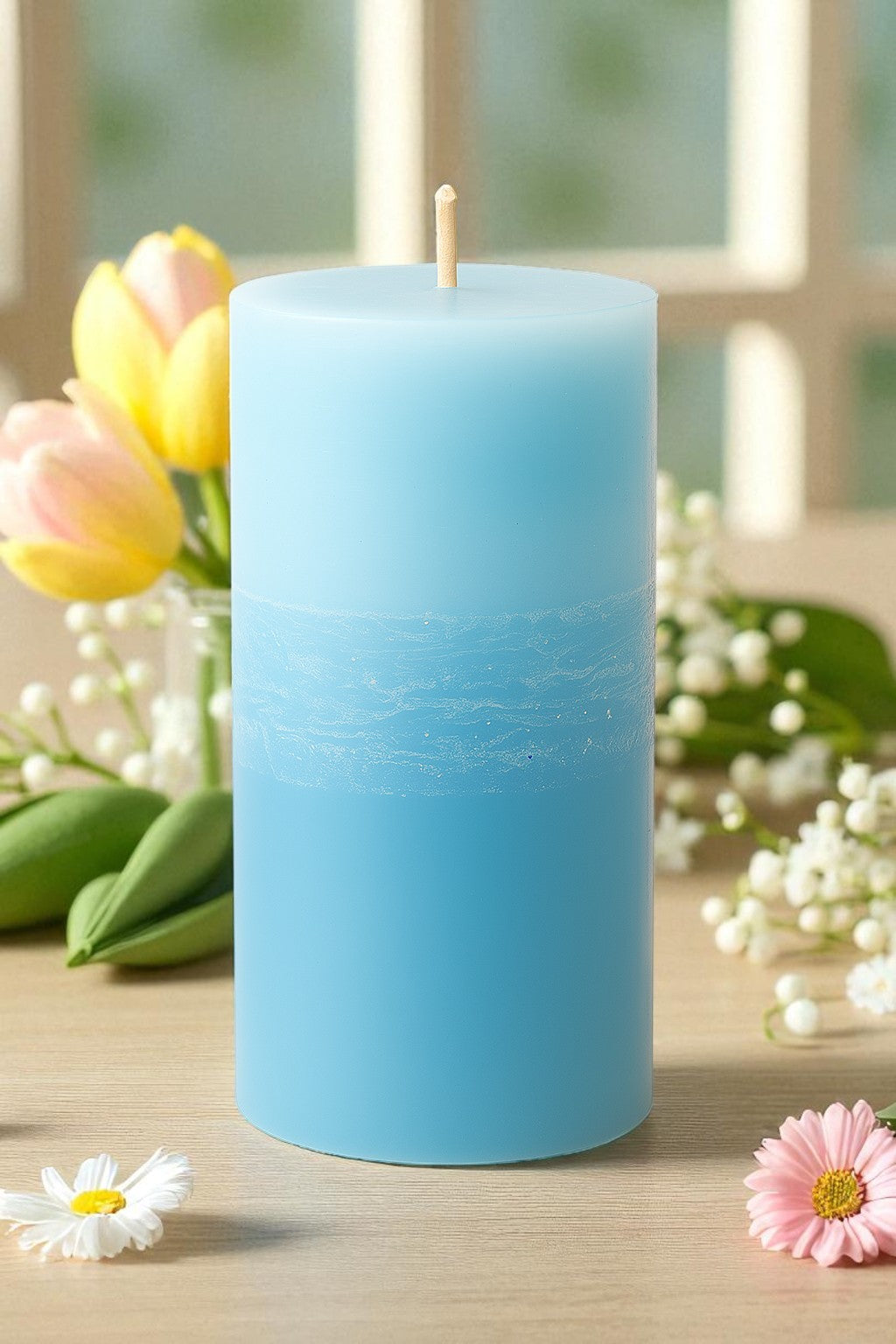 VELÓN ESPIRITUAL (AZUL CLARO) – Conexión y Elevación Interior