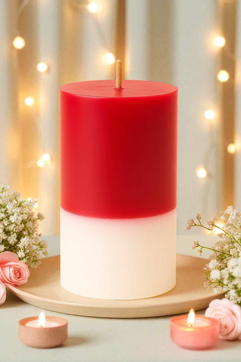 VELÓN RELACIÓN SENTIMENTAL (ROJO/BLANCO) – Amor Consciente y Comunicación